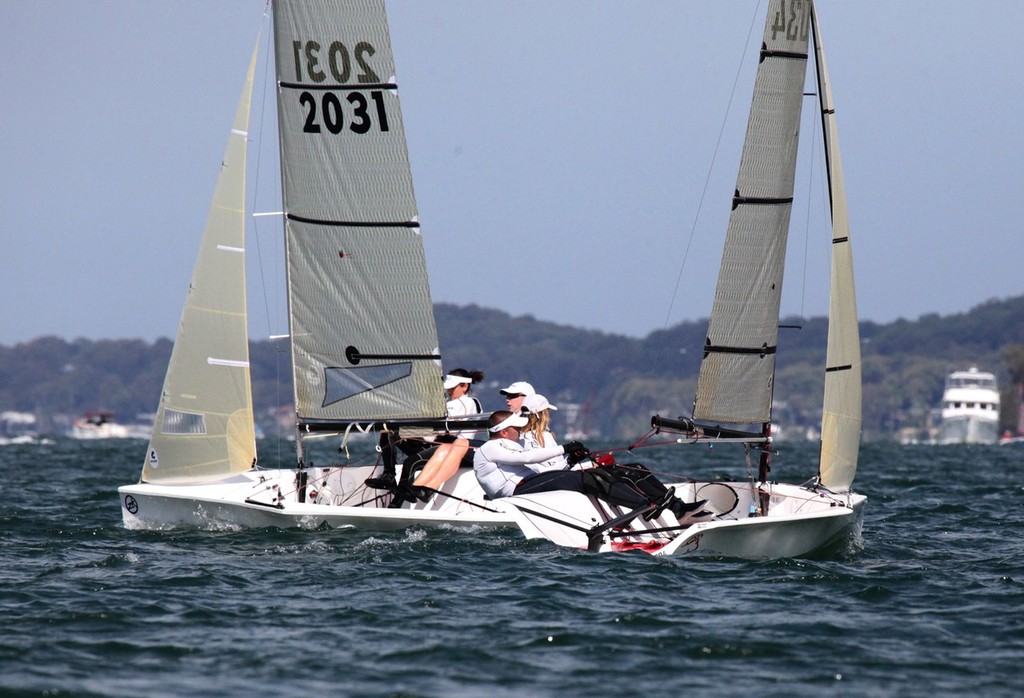 Rohan and Peter  - 2011 NS14 NSW Championship photo copyright Michael Chittenden  taken at  and featuring the  class