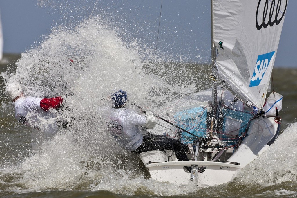 470 Man. Medemblik - the Netherlands, May 24th 2011. Delta Lloyd Regatta in Medemblik (26/30 May 2011). Day 1. © Delta Lloyd Regatta - Sander van der Borch http://www.sandervanderborch.com
