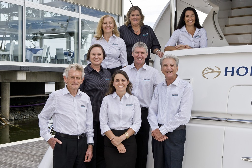 The 2011 Sanctuary Cove International Boat Show team  - Sanctuary Cove International Boat Show 2011 photo copyright Kate Duryea taken at  and featuring the  class