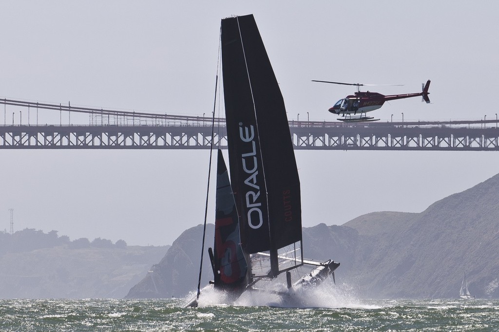 Oracle Sailing AC45 first trials in the bay © ACEA - Photo Gilles Martin-Raget http://photo.americascup.com/