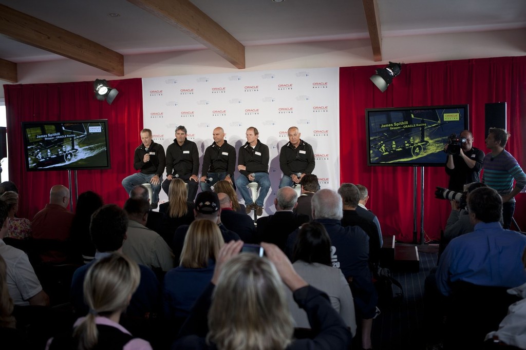 ORACLE Racing press conference at GGYC © ACEA - Photo Gilles Martin-Raget http://photo.americascup.com/