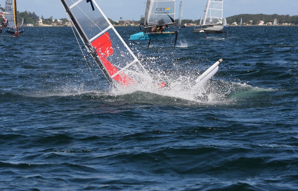 Scott Babbage lr3 - Zhik Moth Australian Championships 2011 photo copyright Sail-World.com /AUS http://www.sail-world.com taken at  and featuring the  class