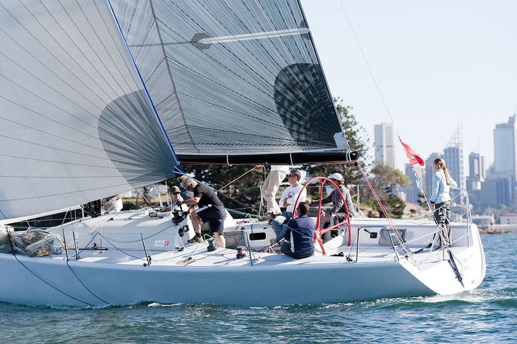 Steve Barlow’s Forty wins Division A2 Race 2 - Audi Winter Series 2011 © David Brogan www.sailpix.com.au