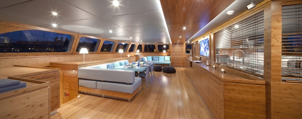 The spectacular Sunreef 114 Che is a finalist at the prestigious International Superyacht Design Awards. - International Superyacht Design Awards © Sunreef Yachts