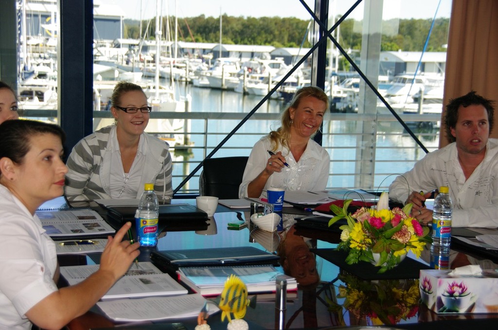 Superyacht crew training 2 photo copyright SW taken at  and featuring the  class