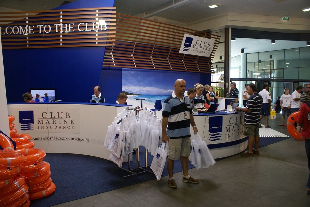 Club Marine can always be relied upon to stage an effective display as seen here at the Tinnie and Tackle Show. photo copyright Bob Wonders taken at  and featuring the  class