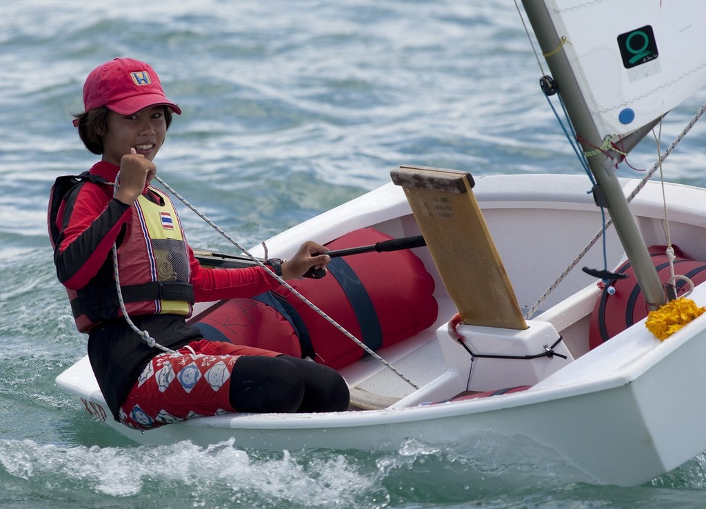 Top of the Gulf Regatta 2011 - ’Best Smile in the Oppie Fleet’ Award © Guy Nowell/Top of the Gulf