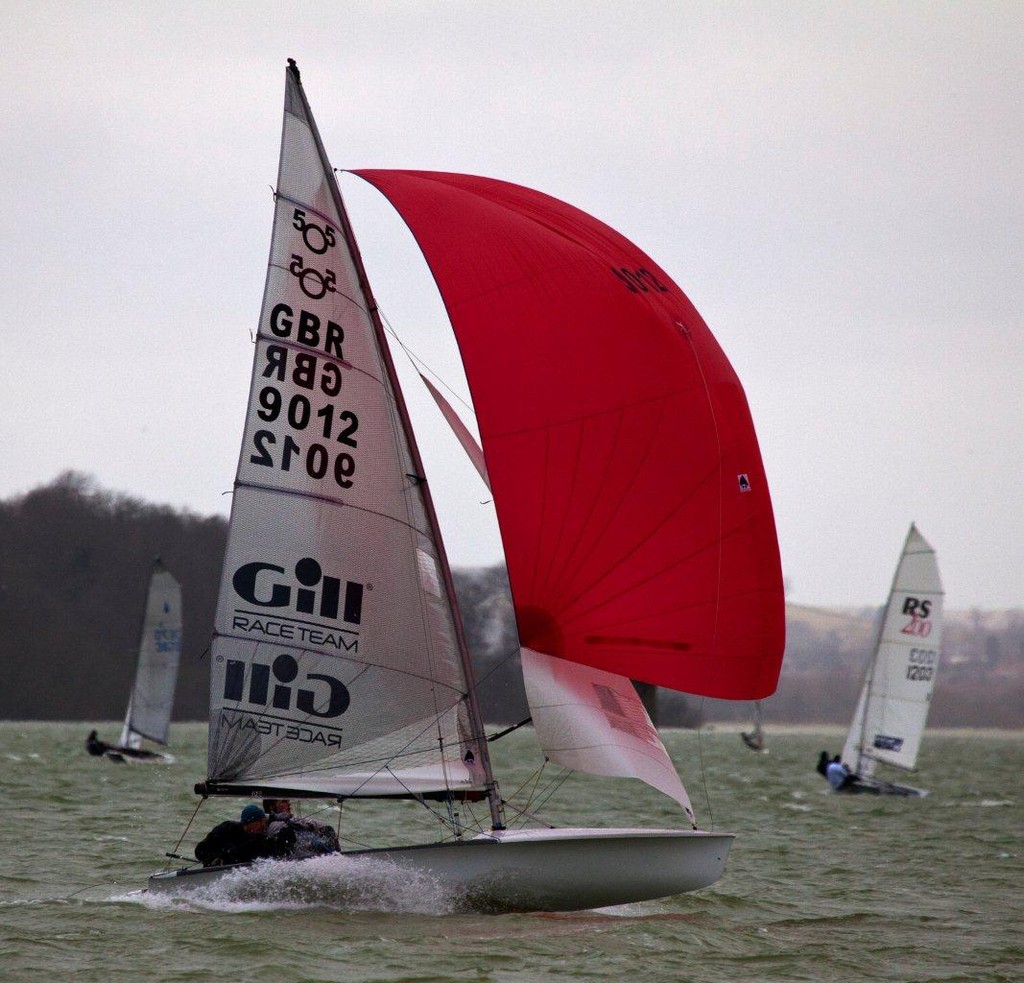 TT winners 505 Andy Smith sailing - John Merricks Tiger Trophy 2011 photo copyright Tim Chapman taken at  and featuring the  class