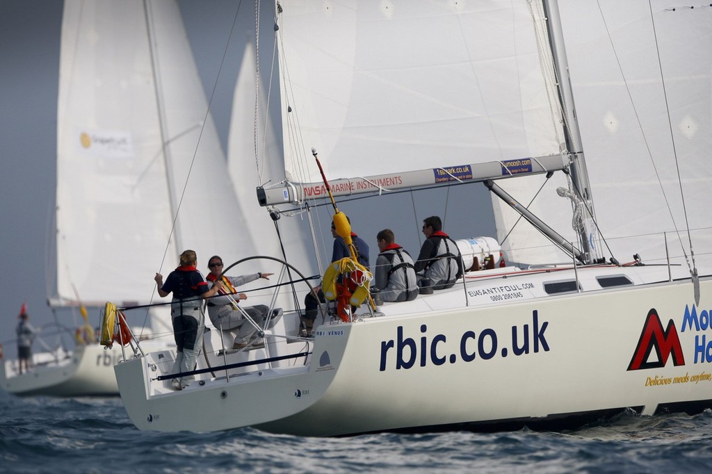 round Britain and Ireland Challenge Start from Weymouth on 27,3,11 - Sebago Round Britain and Ireland Challenge photo copyright Paul Wyeth / www.pwpictures.com http://www.pwpictures.com taken at  and featuring the  class