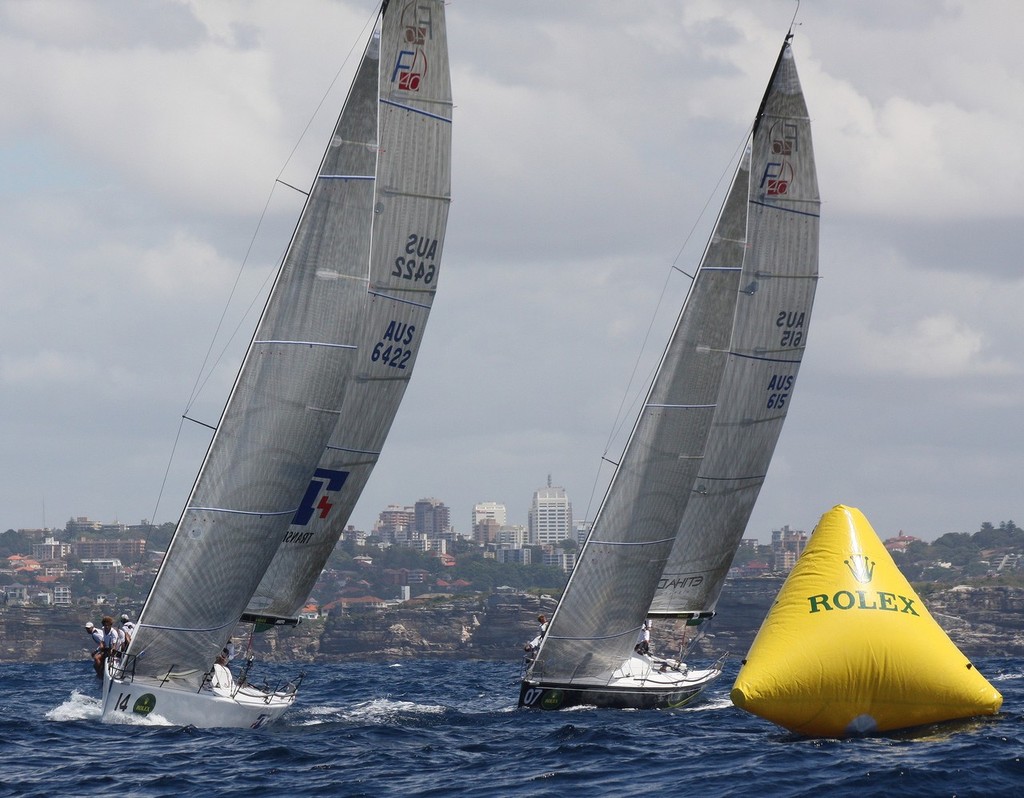 Transfusion and Estatemaster lead after Farr 40 Worlds Day One photo copyright Sail-World.com /AUS http://www.sail-world.com taken at  and featuring the  class