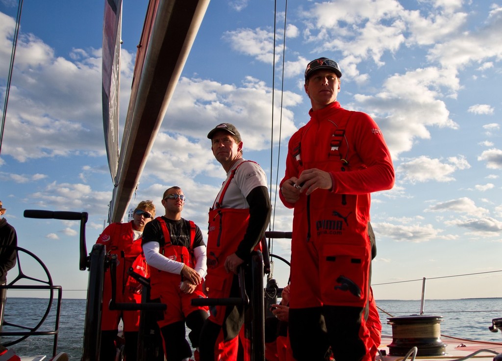 PUMA Ocean Racing onboard training. © Volvo Ocean Race http://www.volvooceanrace.com