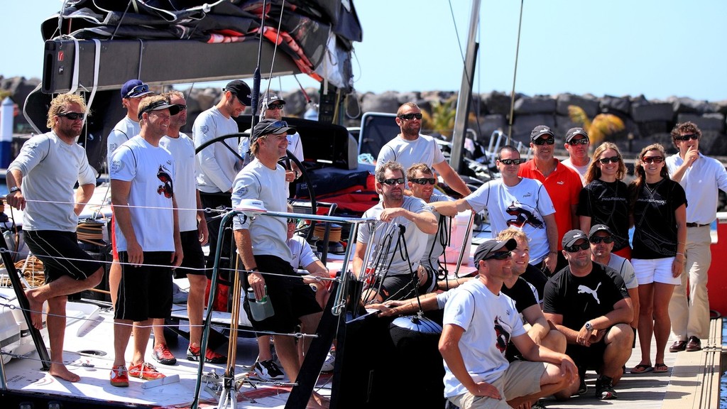 PUMA Ocean Racing arrive in Lanzarote. © Volvo Ocean Race http://www.volvooceanrace.com