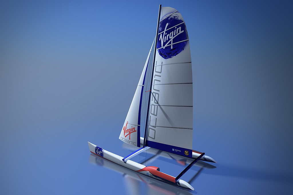 Virgin Oceanic mother ship Cat photo copyright Virgin Oceanic www.virginoceanic.com taken at  and featuring the  class