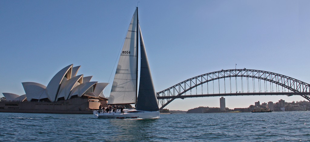 Where else would you sail - GTS43 photo copyright Crosbie Lorimer http://www.crosbielorimer.com taken at  and featuring the  class