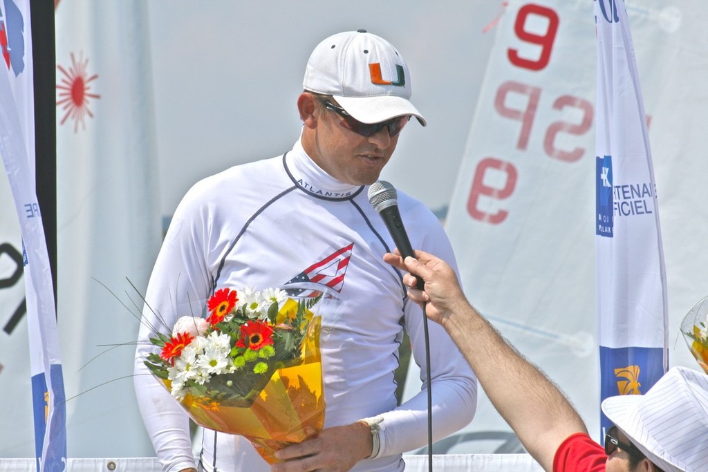 2nd overall at 2011 French Olympic Sailing Week photo copyright Dave Johnson taken at  and featuring the  class