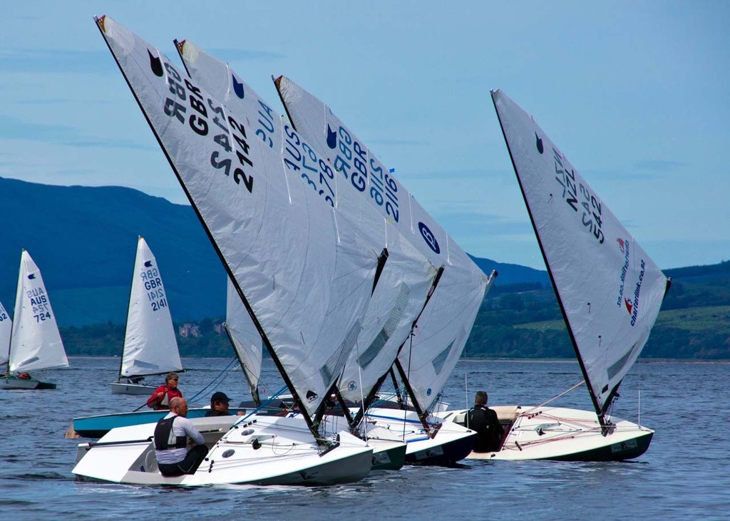 International OK Dinghy World Championships 2011 Day 1 © Neil Goodhead