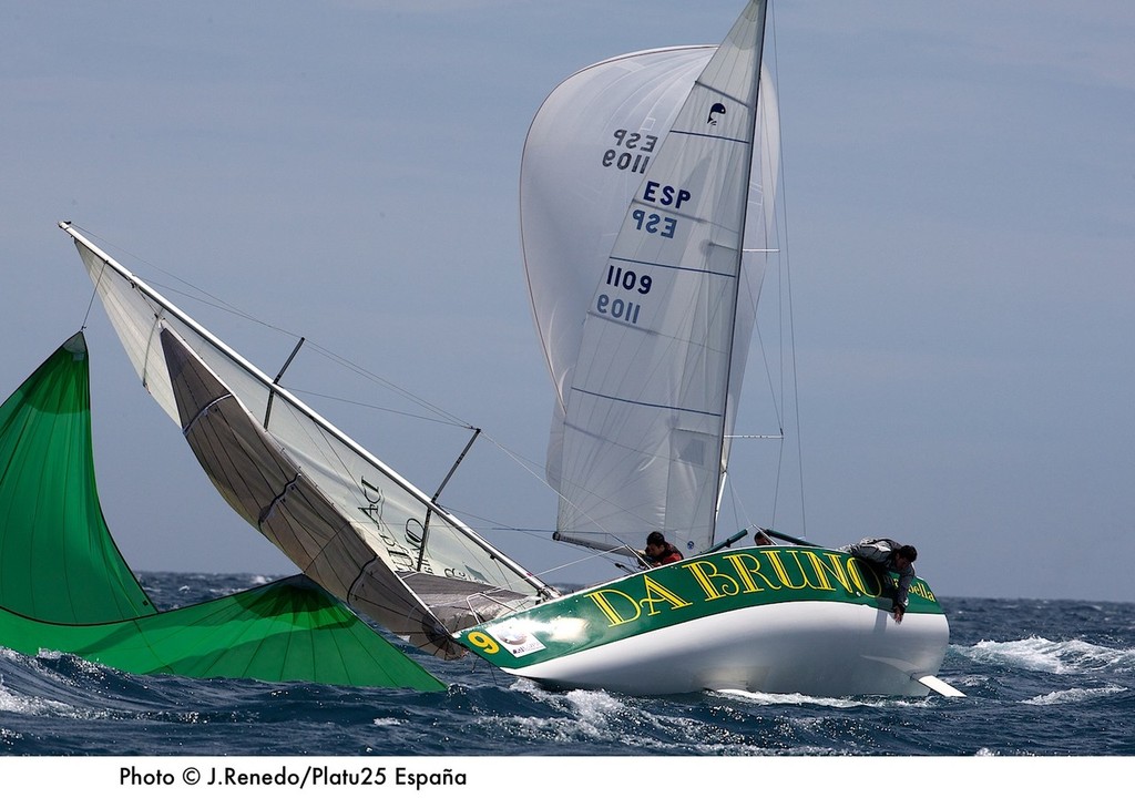 Platu 25 Spanish Championship in Marbella Day 3 photo copyright  Jesus Renedo http://www.sailingstock.com taken at  and featuring the  class