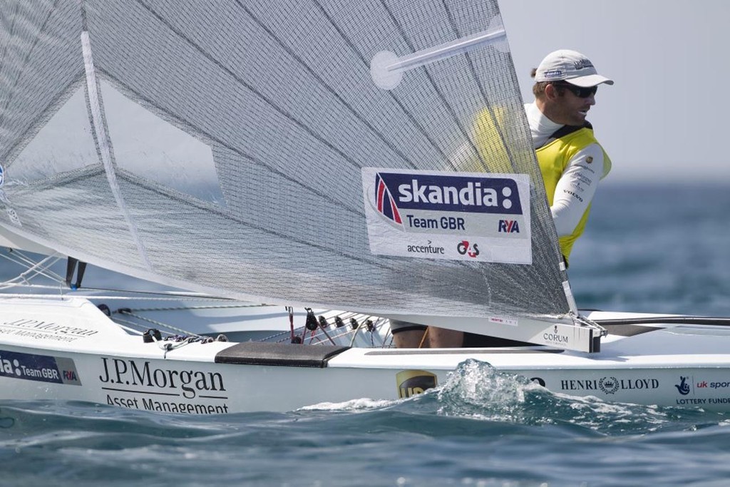 Ben Ainslie, Finn. - Princesa Sofia Trophy &copy; Skandia Team GBR http://media.skandiateamgbr.com