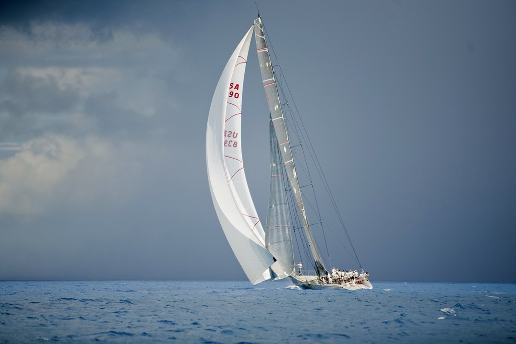 Race day one of the 2011 St. Maarten Heineken Regatta saw unusual winds, squalls and some close racing.<br />
 © www.outsideimages.com www.outsideimages.com