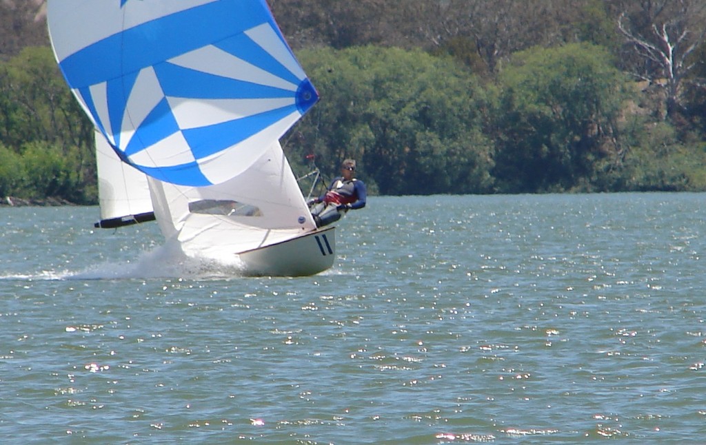 Flying Dutchman takes off in Canberra - ACT Chief Ministers Regatta photo copyright Canberra Yacht Club Media taken at  and featuring the  class