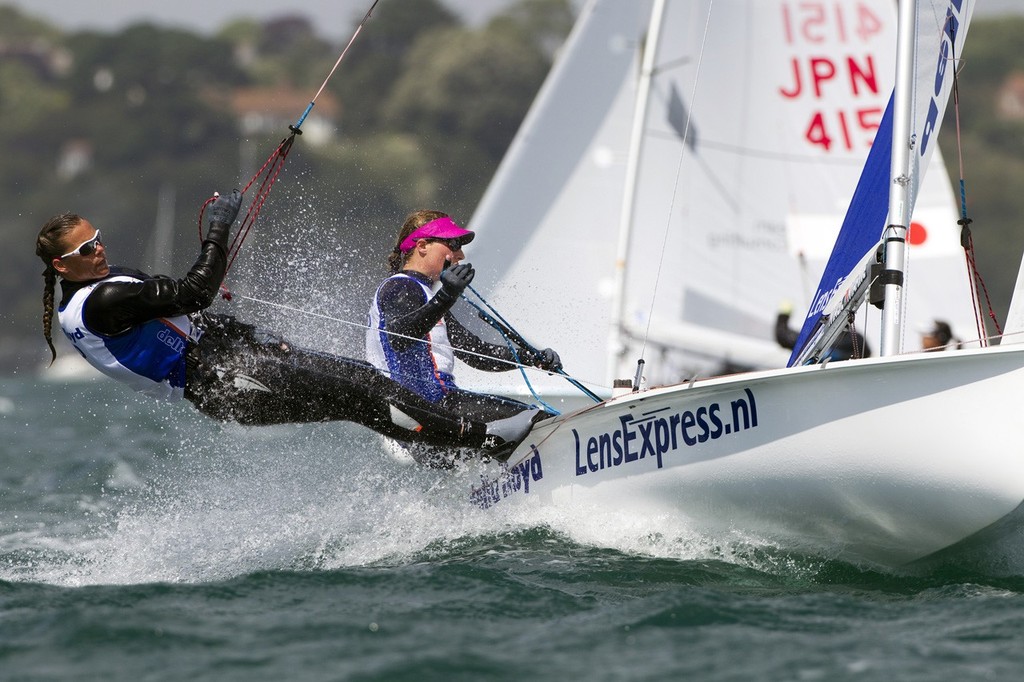 Westerhof and Berkhout  - The Weymouth and Portland International Regatta, 31st July - 13th August 2011. © Richard Langdon /Ocean Images http://www.oceanimages.co.uk