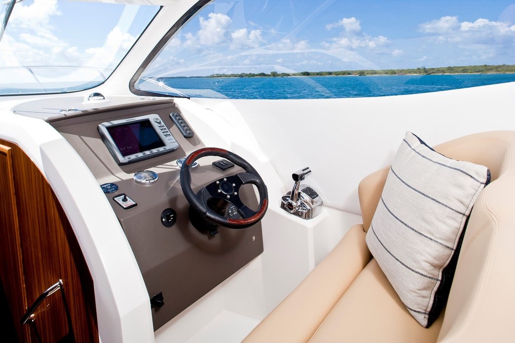 Treading a line between luxury and affordability, the helm is clean yet basic © Sandman PR