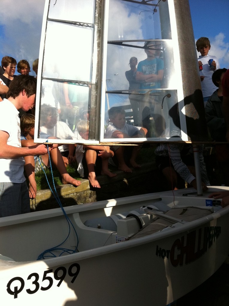 Sitting room only in the Members Stand  - Toyota Optimist Nationals 2011. Image: Nick Glanfield © SW