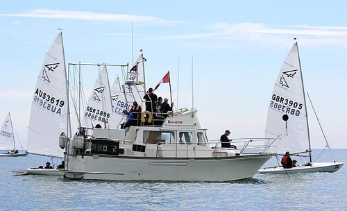 Day 1, 2011 World Flying Fifteen Championships, Hayling Island © Gerald New http://www.sail-world.co.uk