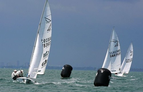 Day 1, 2011 World Flying Fifteen Championships, Hayling Island © Gerald New http://www.sail-world.co.uk