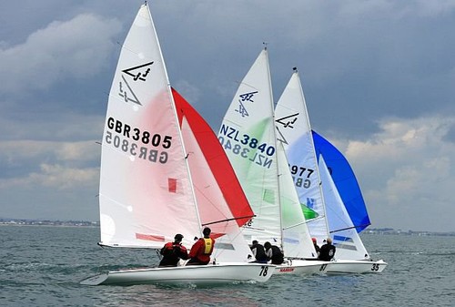 Day 1, 2011 World Flying Fifteen Championships, Hayling Island © Gerald New http://www.sail-world.co.uk