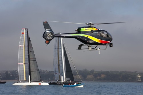 Television deals can now be done under less pressure with the AC45’s being used for the duration of the America’s cup World Series &copy; ACEA - Photo Gilles Martin-Raget http://photo.americascup.com/