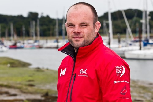 Frankie Leonard from Galway, on board media crew member for Team Sanya. © Volvo Ocean Race http://www.volvooceanrace.com