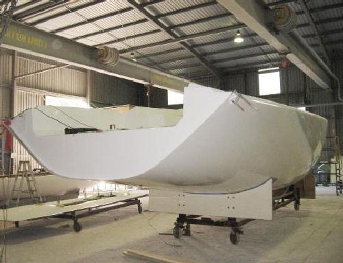 GTS43 build update &copy; Sydney Yachts . http://www.sydneyyachts.com