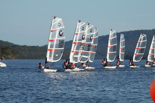 The fleet - 2011 AusTralian Open BIC Cup © Deb Schutz