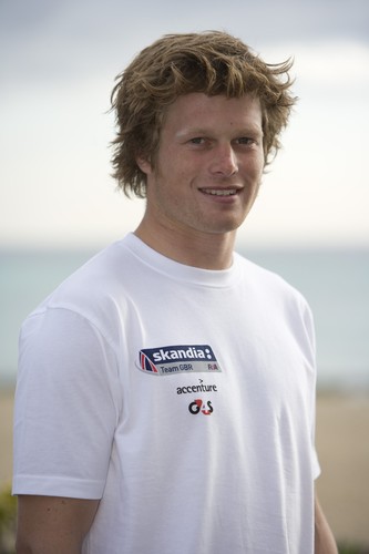 Dave Evans, 49er. © Skandia Team GBR http://media.skandiateamgbr.com