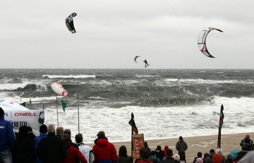 rough conditions for the 80 participants from 28 countries - Kite Course Racing World Championships © Axel Reese