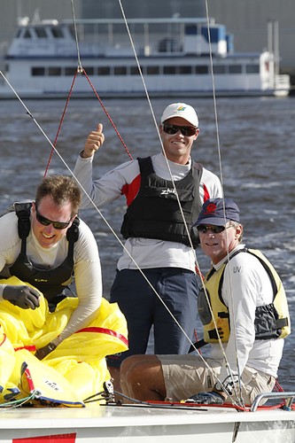 Nathan Outteridge - Audi King of the Docklands 2011 - Audi Victoria Week 2011 © Teri Dodds http://www.teridodds.com