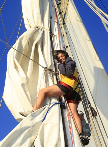 Youth Crew Member - STS YOUNG ENDEAVOUR - Free Public Open Day © Kestin Farr