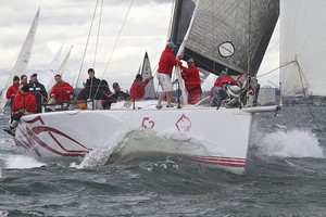 CougarII had plenty of speed - easily making over 20 knots under kite. - ORCV Winter Series photo copyright Teri Dodds http://www.teridodds.com taken at  and featuring the  class