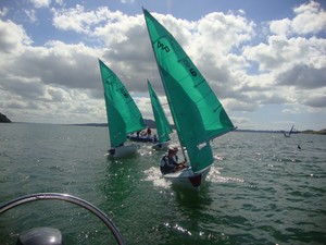 Harken Auckland Schools Cup Team Racing - 420&rsquo;s at BBYC photo copyright Tait Photography Johnston taken at  and featuring the  class