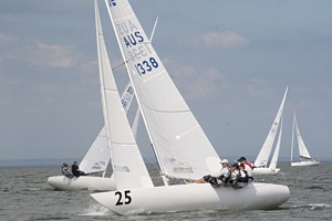 Critical Balance works towards the top of the course. - 2011 Etchells Victorian State Championships photo copyright  Alex McKinnon Photography http://www.alexmckinnonphotography.com taken at  and featuring the  class