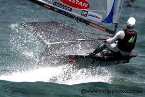 Nathan Outteridge - Moth World Champion - ZHIK 2011 MOTH WORLDS photo copyright Howard Wright /IMAGE Professional Photography http://www.imagephoto.com.au taken at  and featuring the  class