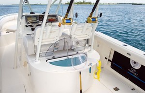 Live bait is close to hand and given the royal treatment photo copyright Sandman PR taken at  and featuring the  class