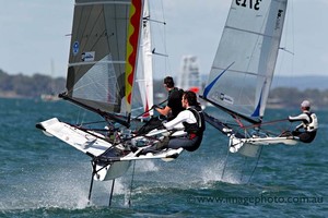 ZHIK 2011 MOTH WORLDS - Belmont,  Australia January 2011 photo copyright Howard Wright /IMAGE Professional Photography http://www.imagephoto.com.au taken at  and featuring the  class