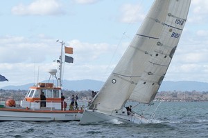 Runaway takes the Divison Two Line Honours gun. - ORCV Winter Series photo copyright  Alex McKinnon Photography http://www.alexmckinnonphotography.com taken at  and featuring the  class