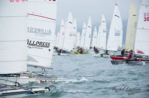 Race Start - 2011 Nationals - 2012 Mitre 10 Mega NZ Paper Tiger National Championships photo copyright Rachel Leatham taken at  and featuring the  class