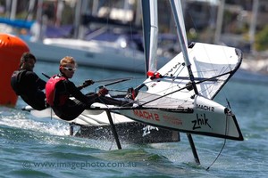 ZHIK 2011 MOTH WORLDS - Belmont, Australia January 2011 photo copyright Howard Wright /IMAGE Professional Photography http://www.imagephoto.com.au taken at  and featuring the  class