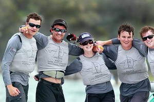 The Royal New Zealand Yacht Squadron team of Dave Hazard, Jamie Dawson, Chris Steele, Michael Boucher and Katie De Lange have been crowned the 2011 HARKEN International Youth Match Racing Championship hosted by the RPAYC - Harken International Youth Match Championships 2011- RPAYC photo copyright Howard Wright /IMAGE Professional Photography http://www.imagephoto.com.au taken at  and featuring the  class