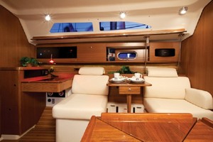 Efficient navigation station aboard the Catalina 355. photo copyright Ausail Group taken at  and featuring the  class