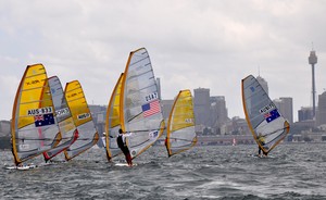 The day started off grey at the Sail Sydney November regatta. photo copyright Mainsheet Media taken at  and featuring the  class